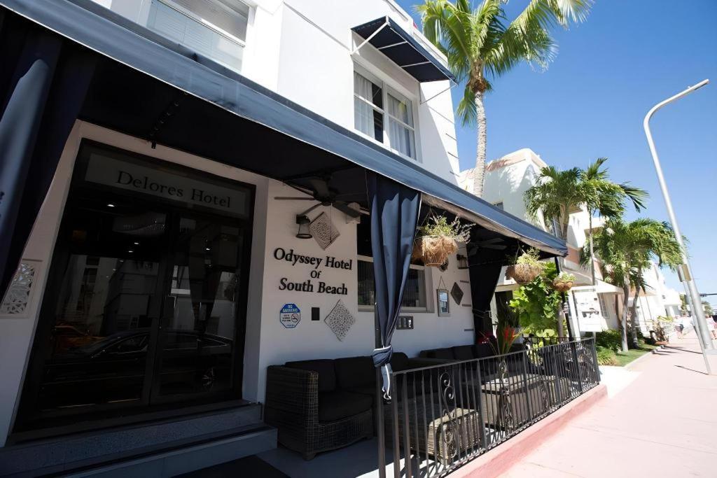 南海滩奥德赛公寓酒店 迈阿密海滩 外观 照片